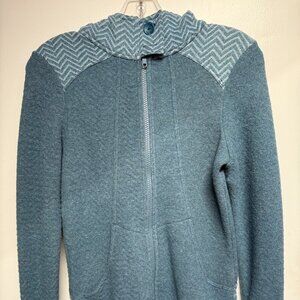Prana Eden Wool Sweater Hoody, XS